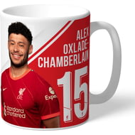 Personalised Liverpool FC Alex Oxlade-Chamberlain Autograph Player Photo 11oz Ceramic Mug