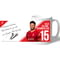 Personalised Liverpool FC Alex Oxlade-Chamberlain Autograph Player Photo 11oz Ceramic Mug