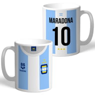 Personalised Argentina Diego Maradona Legend Mug