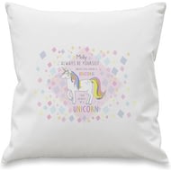 Personalised Always Be A Unicorn Cushion Cover