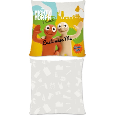 Personalised Morph The Mighty Morph & Chas Cushion - 45x45cm