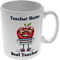 Personalised Best Teacher Apple 11oz Ceramic Mug For Teachers And Mentors - End Of Term Gift