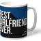 Personalised Cardiff City Best Girlfriend Ever Mug