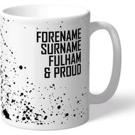 Personalised Fulham FC Proud Mug