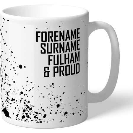 Personalised Fulham & Proud 11oz Ceramic Mug