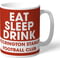 Personalised Accrington Stanley Eat Sleep Drink Mug