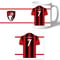 Personalised AFC Bournemouth Shirt Mug & Coaster Set