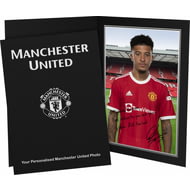 Personalised Manchester United FC Sancho Autograph Player Photo Folder