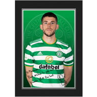 Personalised Celtic FC Christie Autograph Player Photo Folder