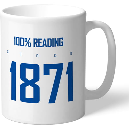 Personalised Reading FC 100 Percent Mug