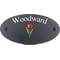 Personalised Tulip Flower Motif Oval Slate House Sign Plaque 25x13cm