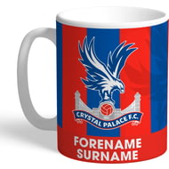 Personalised Crystal Palace FC Bold Crest Mug