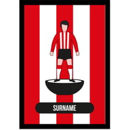 Personalised Sunderland Player Figure A4 Framed Print