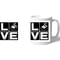 Personalised Swansea City AFC Love Mug