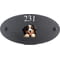 Personalised Bernese Mountain Dog Motif Oval Slate House Sign Plaque 25x13cm
