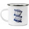 Personalised Birmingham City FC Back Of Shirt Enamel Camping Mug