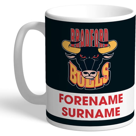 Personalised Bradford Bulls Eat Sleep Drink Mug