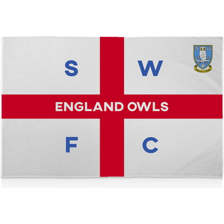 Personalised Sheffield Wednesday FC England Supporters Club 8ft X 5ft Banner