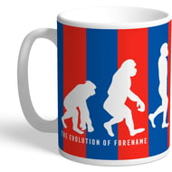 Personalised Crystal Palace FC Evolution Mug