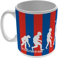 Personalised Crystal Palace FC Evolution Mug