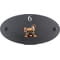 Personalised French Bulldog Motif Oval Slate House Sign Plaque 25x13cm