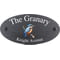 Personalised Kingfisher Bird Motif Oval Slate House Sign Plaque 25x13cm