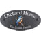 Personalised Kingfisher Bird Motif Oval Slate House Sign Plaque 25x13cm
