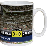 Personalised Football Scoreboard Mug