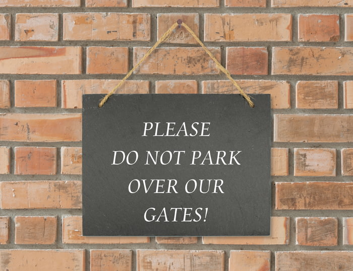 thumbnail image 2 of Personalised Large Slate Plaque / Sign – 25x20cm With Wall Fixings – Engraved 2 of 2