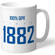 Personalised Queens Park Rangers FC 100 Percent Mug