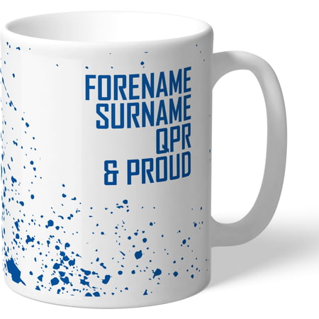 Personalised Queens Park Rangers FC Proud Mug