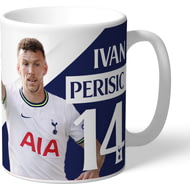 Personalised Tottenham Hotspur FC Perisic Autograph Player Photo 11oz Ceramic Mug