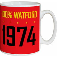 Personalised Watford FC 100 Percent Mug