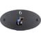 Personalised Mole Wildlife Animal Motif Oval Slate House Sign Plaque 25x13cm