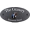 Personalised Mole Wildlife Animal Motif Oval Slate House Sign Plaque 25x13cm