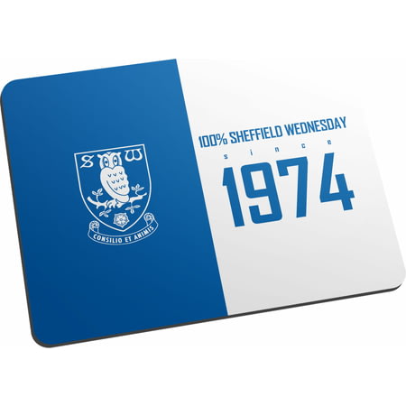 Personalised Sheffield Wednesday FC 100 Percent Mouse Mat