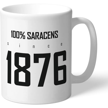 Personalised Saracens 100 Percent Mug