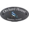 Personalised Jay Bird Motif Oval Slate House Sign Plaque 25x13cm