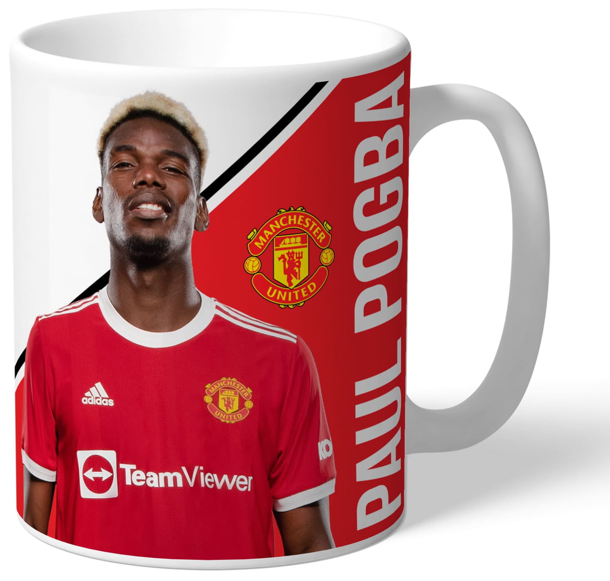 Personalised Manchester United FC Pogba Autograph Mug from ...