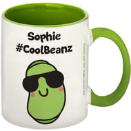 Personalised #CoolBeanz Green Inside Mug