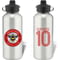 Personalised Brentford Retro Shirt Aluminium Sports Water Bottle