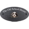 Personalised Havanese Dog Motif Oval Slate House Sign Plaque 25x13cm