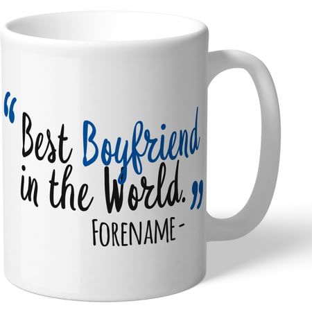 Personalised Reading Best Boyfriend In The World Mug