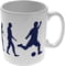 Personalised Football Player Evolution 11oz Ceramic Mug for Tottenham Hotspur fans