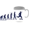 Personalised Football Player Evolution 11oz Ceramic Mug for Tottenham Hotspur fans