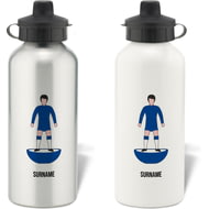 Personalised Chelsea FC Player Figure Aluminium Sports Water Bottle