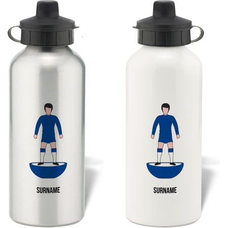 Personalised Chelsea FC Player Figure Aluminium Sports Water Bottle