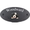 Personalised Portuguese Water Dog Motif Oval Slate House Sign Plaque 25x13cm