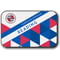 Personalised Reading FC Patterned Rear Car Mats