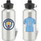 Personalised Manchester City FC Shirt Aluminium Sports Water Bottle